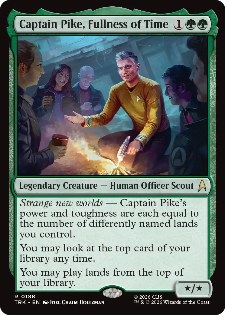 Captain Pike, Fullness of Time [Star Trek] | Empire Gaming NC