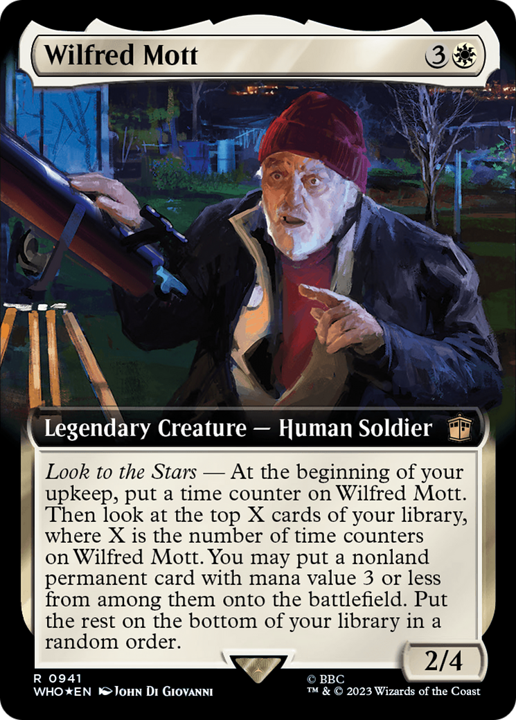 Wilfred Mott (Extended Art) (Surge Foil) [Doctor Who] | Empire Gaming NC