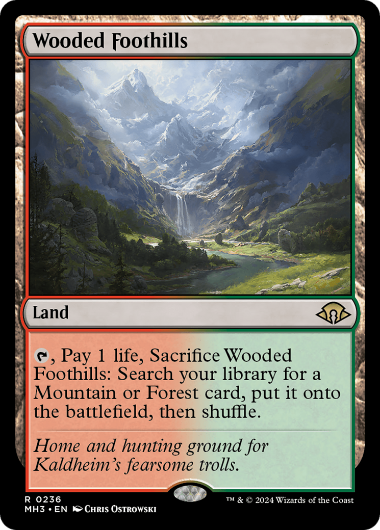 Wooded Foothills [Modern Horizons 3] | Empire Gaming NC