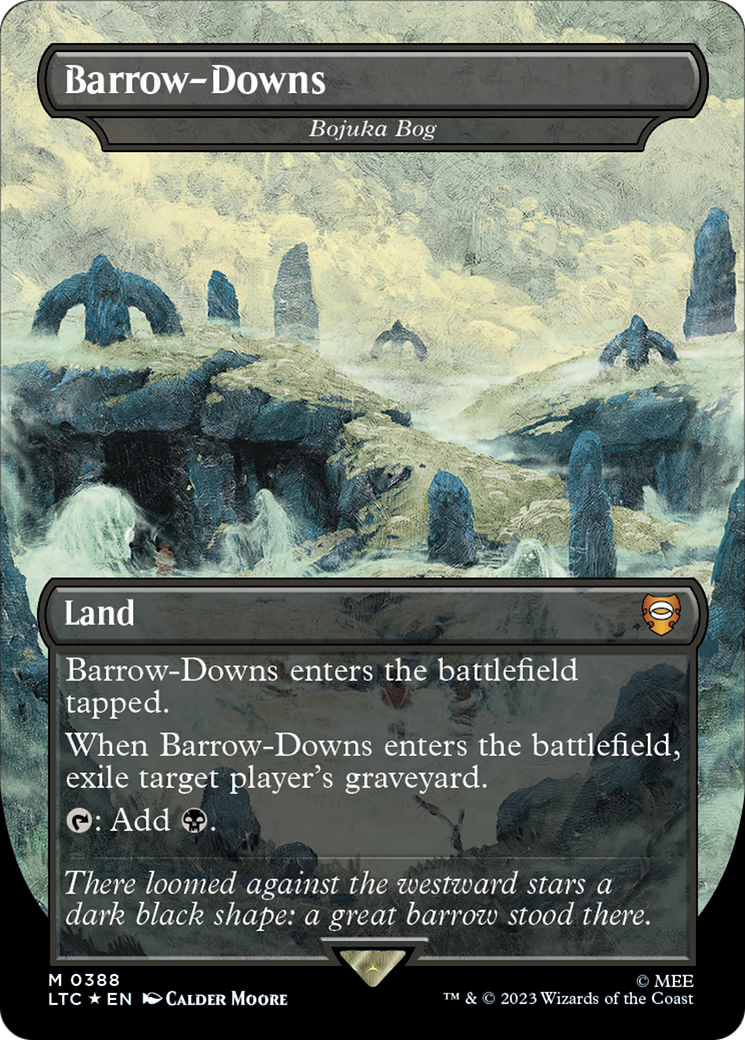 Barrow-Downs - Bojuka Bog (Surge Foil Realms and Relics) [The Lord of the Rings: Tales of Middle-Earth Commander] | Empire Gaming NC