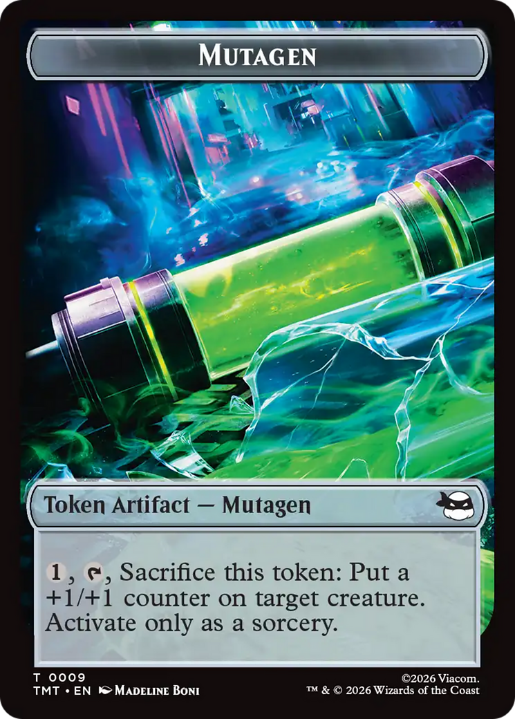 Mutagen // Food Double-Sided Token [Teenage Mutant Ninja Turtles Tokens] | Empire Gaming NC