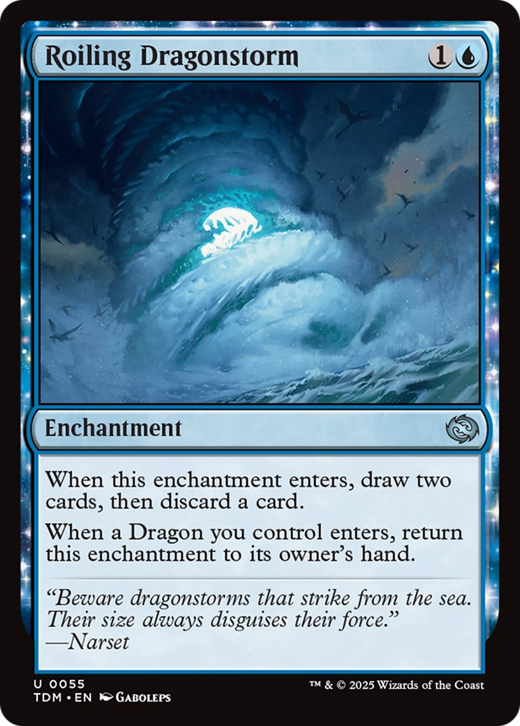 Roiling Dragonstorm [Tarkir: Dragonstorm] | Empire Gaming NC
