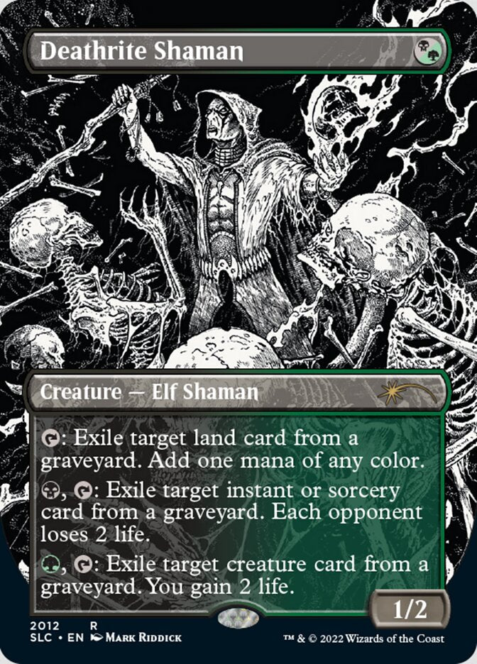 Deathrite Shaman (Borderless) [Secret Lair Countdown Kit] | Empire Gaming NC