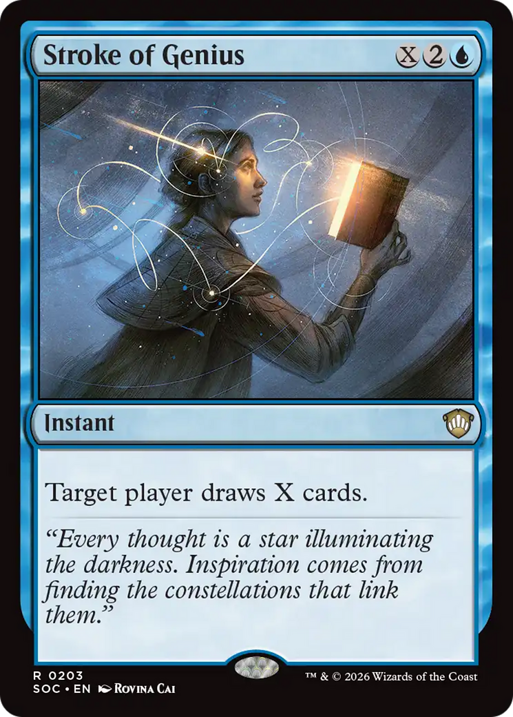 Stroke of Genius [Secrets of Strixhaven Commander] | Empire Gaming NC