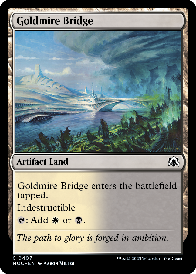 Goldmire Bridge [March of the Machine Commander] | Empire Gaming NC