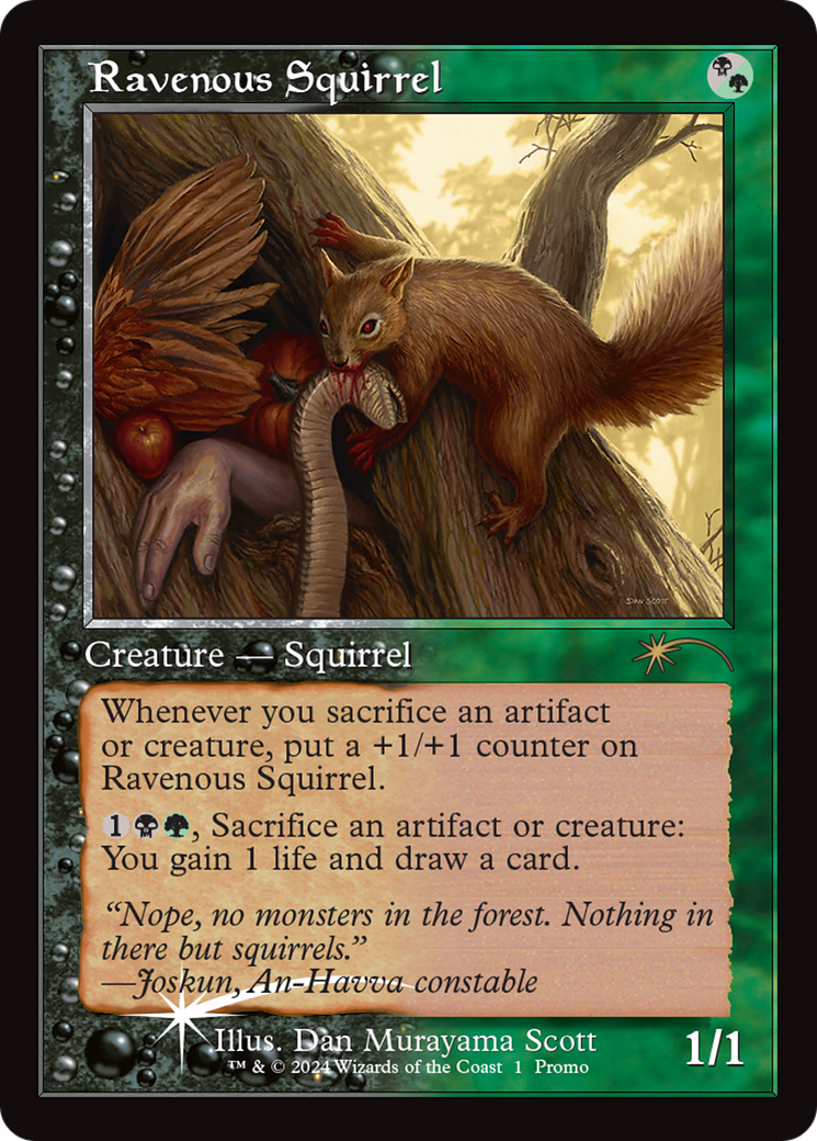 Ravenous Squirrel (Open House) [Wizards Play Network 2024] | Empire Gaming NC