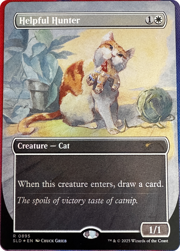 Helpful Hunter (0895) (Rainbow Foil) [Secret Lair Drop Series] | Empire Gaming NC