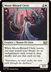 Moon-Blessed Cleric [Duskmourn: House of Horror Commander] | Empire Gaming NC