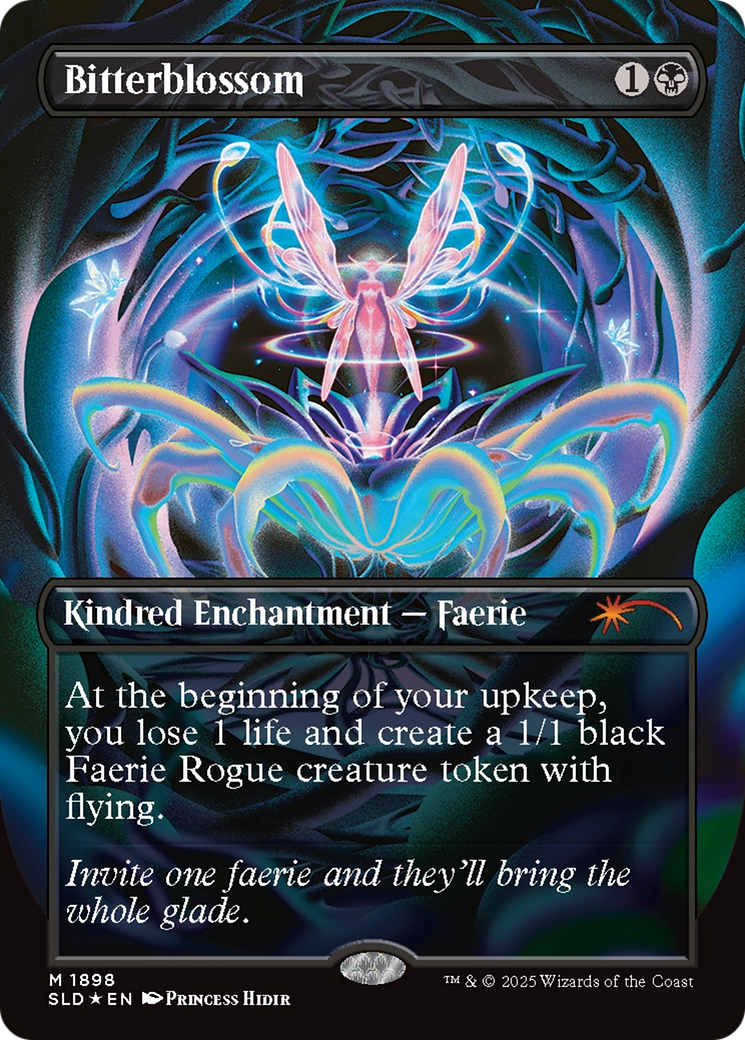 Bitterblossom (Double Rainbow Foil) [Secret Lair Drop Series] | Empire Gaming NC
