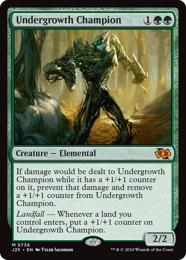 Undergrowth Champion [Foundations Jumpstart] | Empire Gaming NC