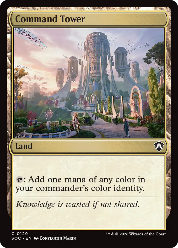 Command Tower [Secrets of Strixhaven Commander] | Empire Gaming NC