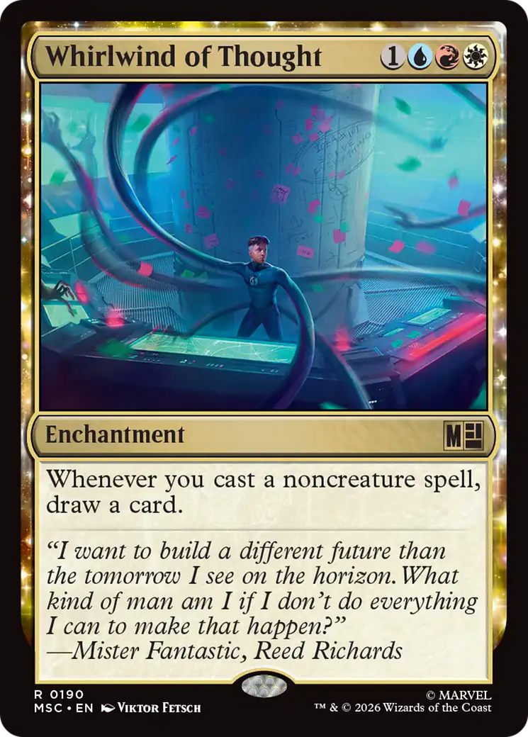 Whirlwind of Thought (Surge Foil) [Marvel Super Heroes Commander] | Empire Gaming NC