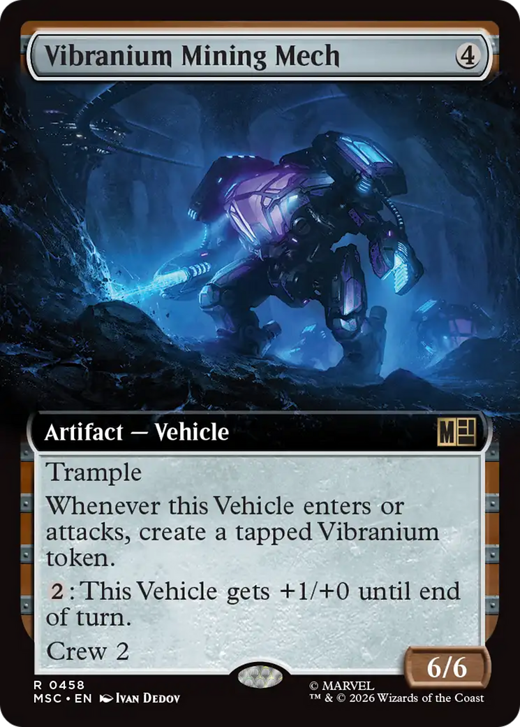 Vibranium Mining Mech (Extended Art) [Marvel Super Heroes Commander] | Empire Gaming NC