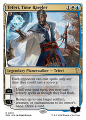 Teferi, Time Raveler (White Border) [Mystery Booster 2] | Empire Gaming NC