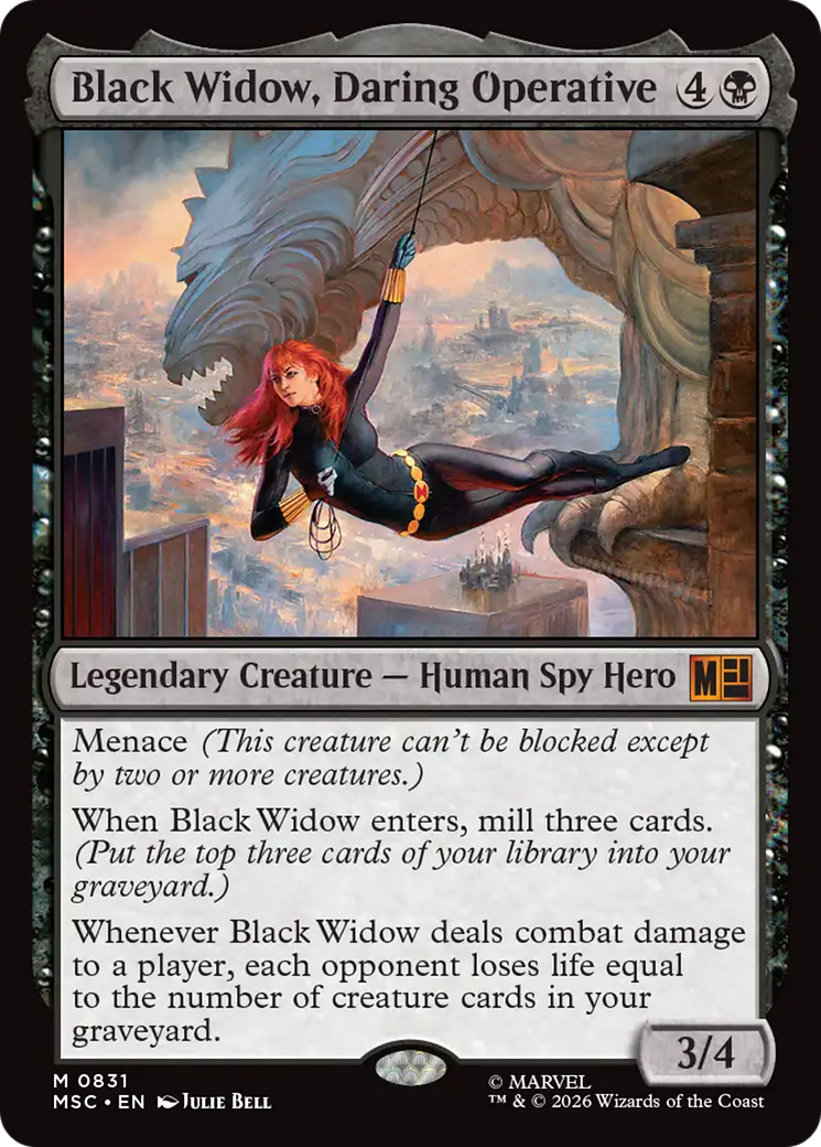 Black Widow, Daring Operative [Marvel Super Heroes Commander] | Empire Gaming NC
