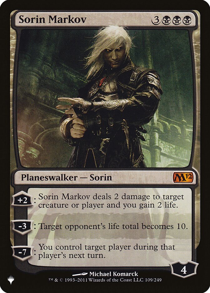 Sorin Markov [The List] | Empire Gaming NC