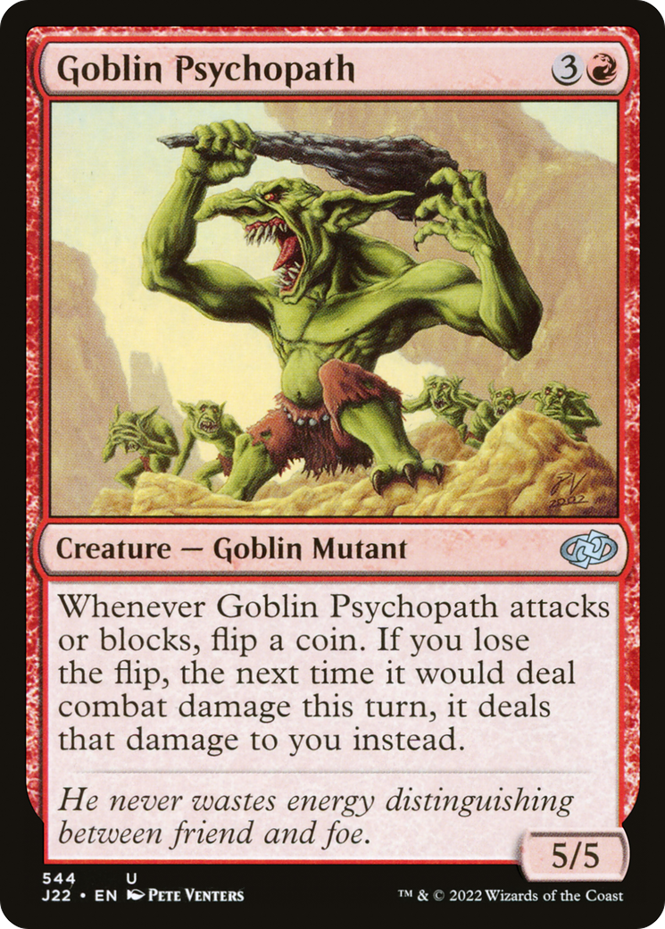 Goblin Psychopath [Jumpstart 2022] | Empire Gaming NC