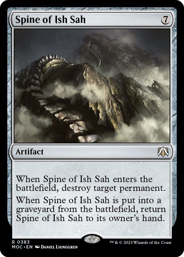 Spine of Ish Sah [March of the Machine Commander] | Empire Gaming NC