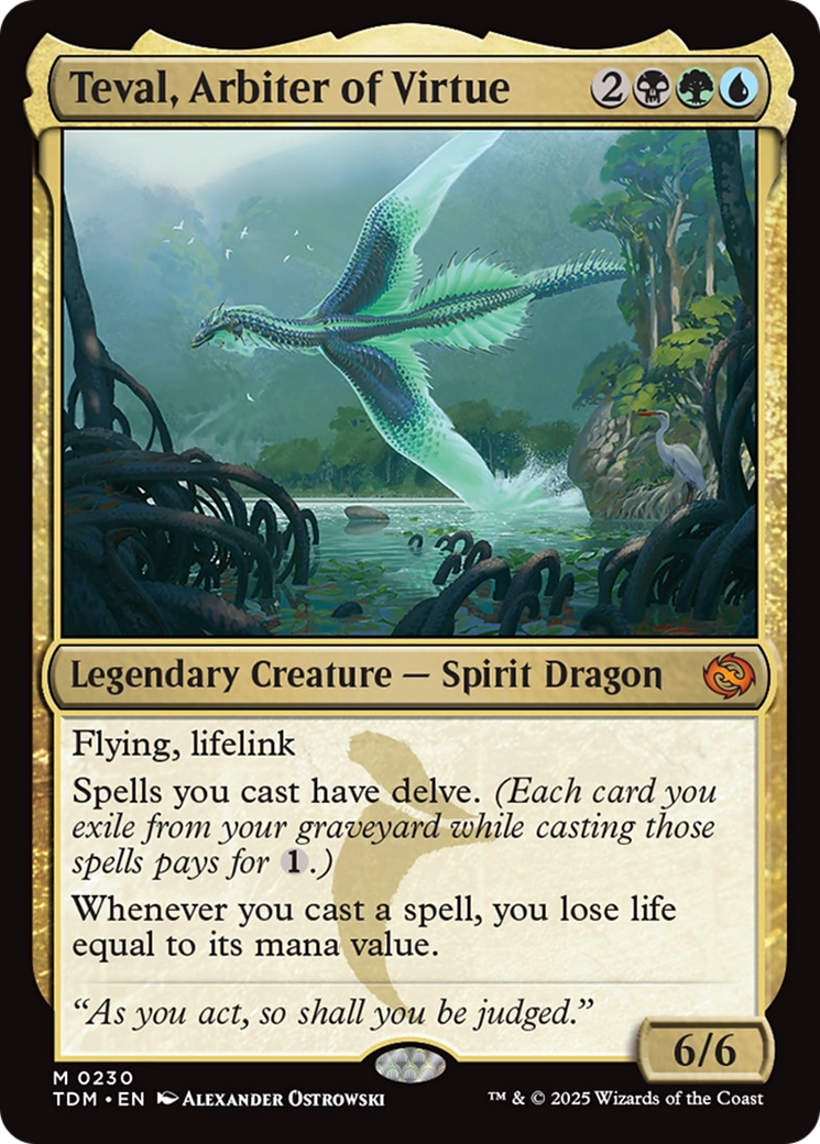 Teval, Arbiter of Virtue [Tarkir: Dragonstorm] | Empire Gaming NC