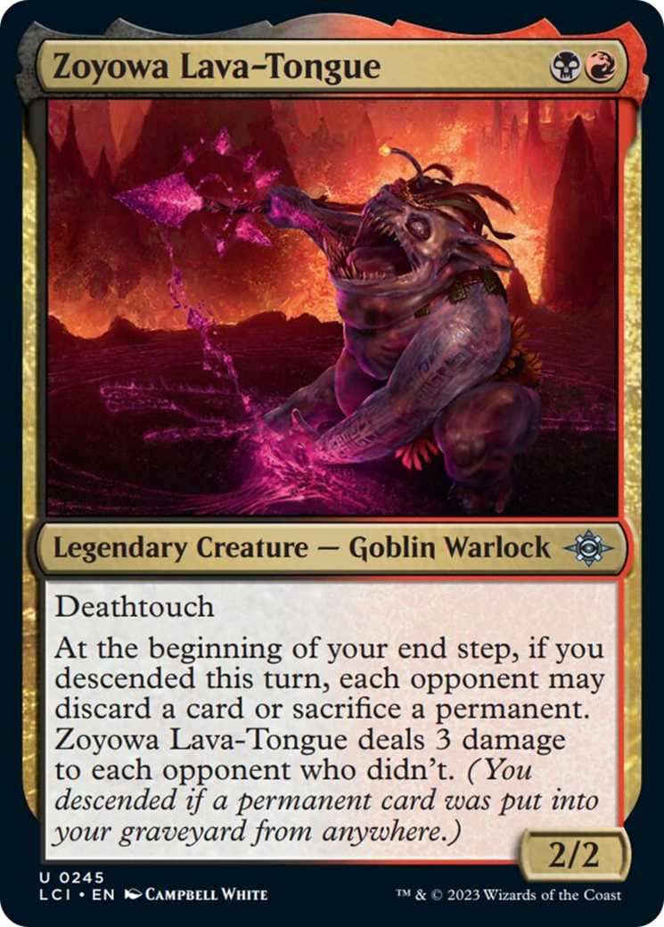 Zoyowa Lava-Tongue [The Lost Caverns of Ixalan] | Empire Gaming NC