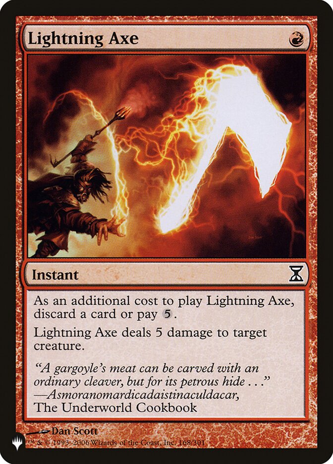 Lightning Axe [The List] | Empire Gaming NC