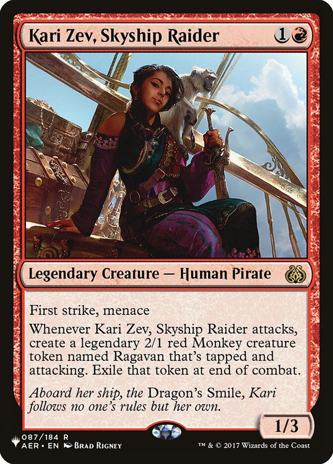 Kari Zev, Skyship Raider [The List] | Empire Gaming NC