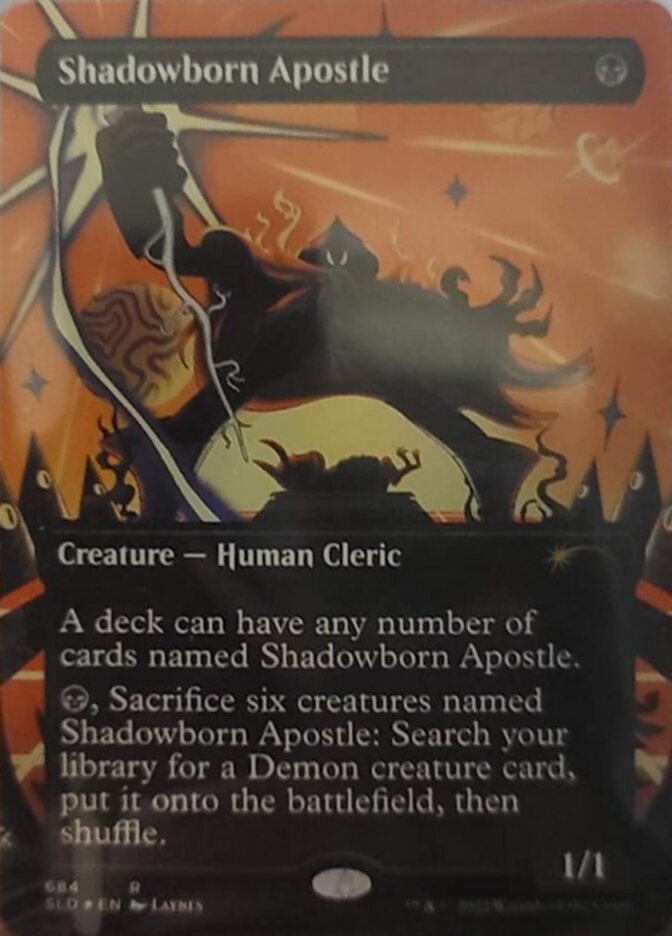 Shadowborn Apostle (Borderless) (684) [Secret Lair Drop Promos] | Empire Gaming NC