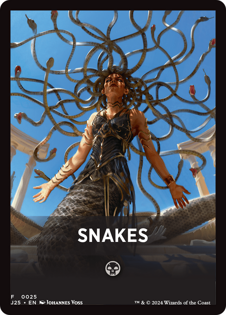 Snakes Theme Card [Foundations Jumpstart Front Cards] | Empire Gaming NC