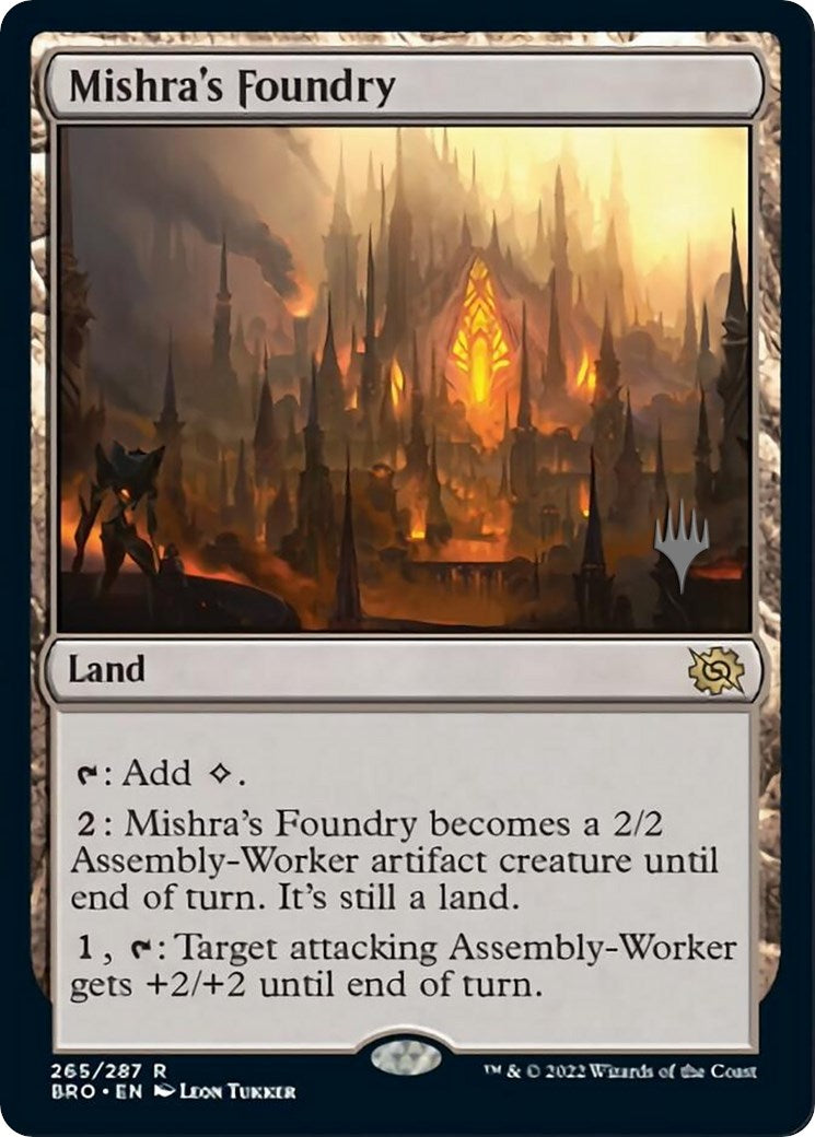 Mishra's Foundry (Promo Pack) [The Brothers' War Promos] | Empire Gaming NC