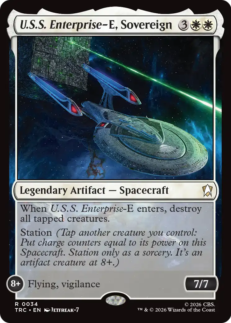 U.S.S. Enterprise-E, Sovereign [Star Trek Commander] | Empire Gaming NC