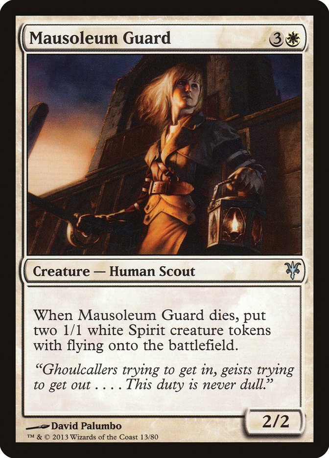 Mausoleum Guard [Duel Decks: Sorin vs. Tibalt] | Empire Gaming NC