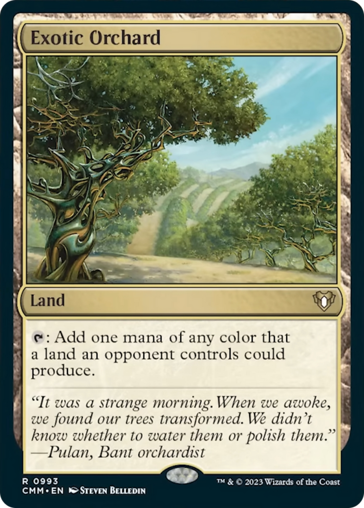 Exotic Orchard [Commander Masters] | Empire Gaming NC