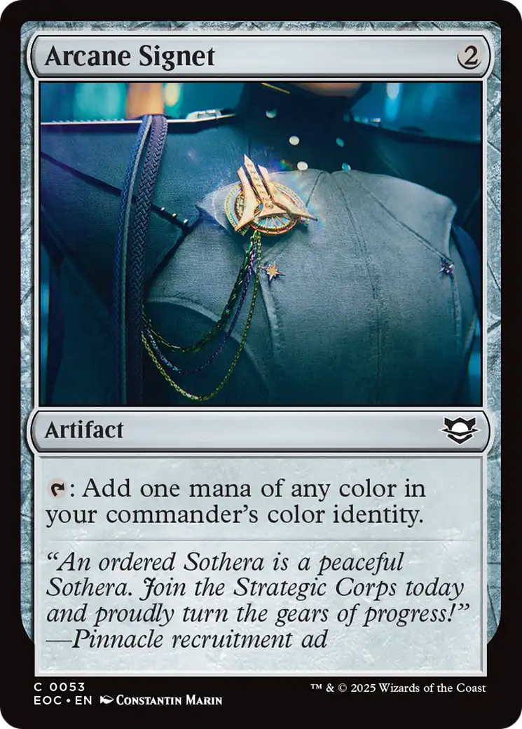 Arcane Signet [Edge of Eternities Commander] | Empire Gaming NC