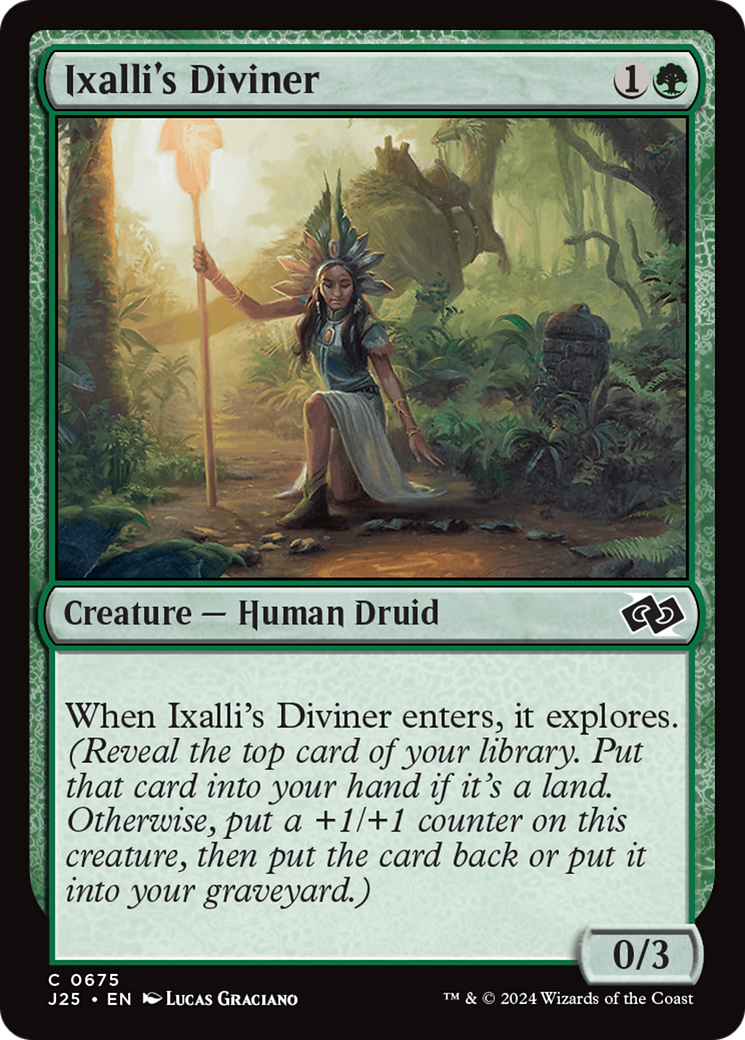 Ixalli's Diviner [Foundations Jumpstart] | Empire Gaming NC