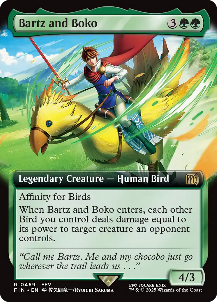 Bartz and Boko (Extended Art) [FINAL FANTASY] | Empire Gaming NC