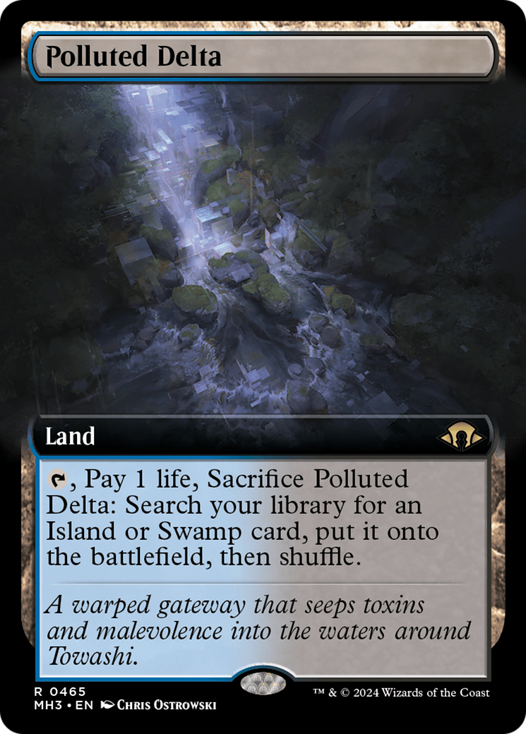 Polluted Delta (Extended Art) [Modern Horizons 3] | Empire Gaming NC