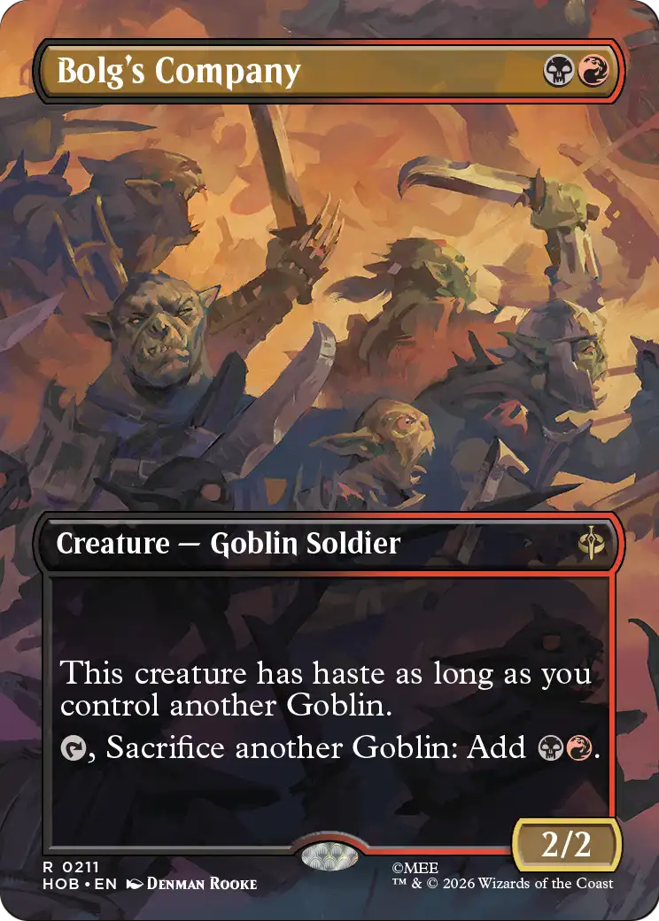 Bolg's Company (Borderless) [The Hobbit] | Empire Gaming NC