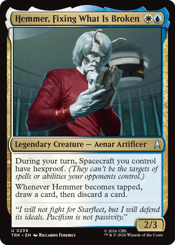 Hemmer, Fixing What Is Broken [Star Trek] | Empire Gaming NC