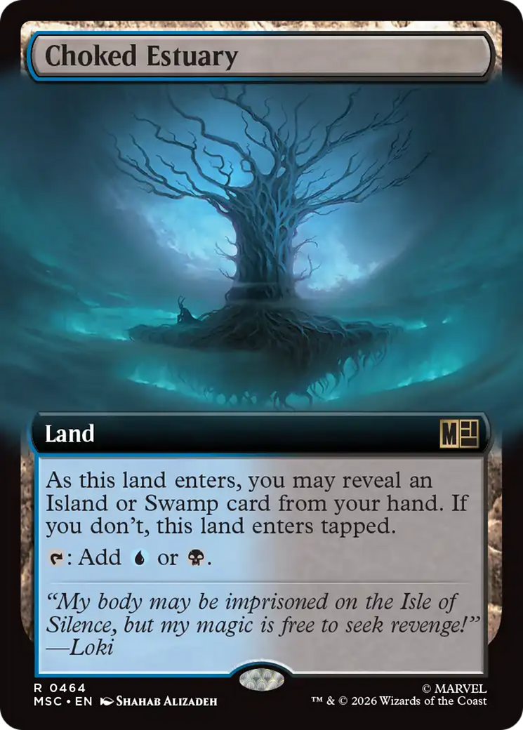 Choked Estuary (Extended Art) [Marvel Super Heroes Commander] | Empire Gaming NC