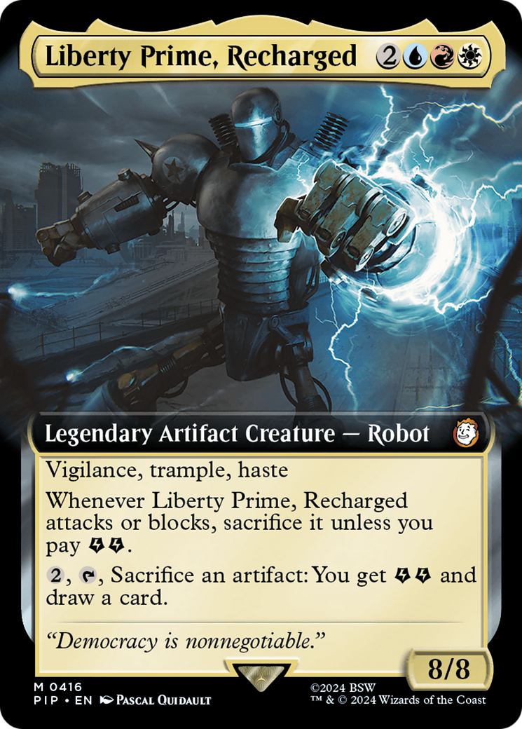 Liberty Prime, Recharged (Extended Art) [Fallout] | Empire Gaming NC