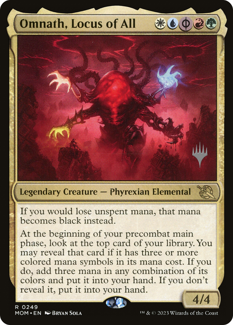 Omnath, Locus of All (Promo Pack) [March of the Machine Promos] | Empire Gaming NC