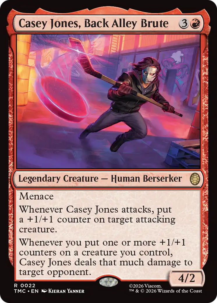 Casey Jones, Back Alley Brute [Teenage Mutant Ninja Turtles Commander] | Empire Gaming NC