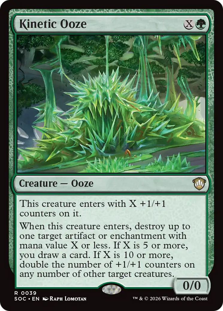 Kinetic Ooze [Secrets of Strixhaven Commander] | Empire Gaming NC