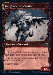 Fangblade Brigand // Fangblade Eviscerator (Showcase Equinox) [Innistrad: Midnight Hunt] | Empire Gaming NC