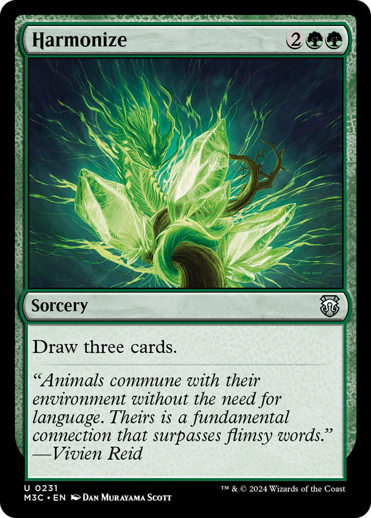 Harmonize (Ripple Foil) [Modern Horizons 3 Commander] | Empire Gaming NC