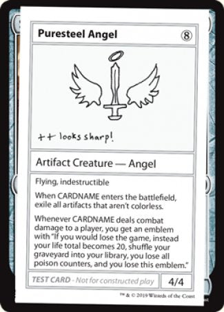 Puresteel Angel (2021 Edition) [Mystery Booster Playtest Cards] | Empire Gaming NC