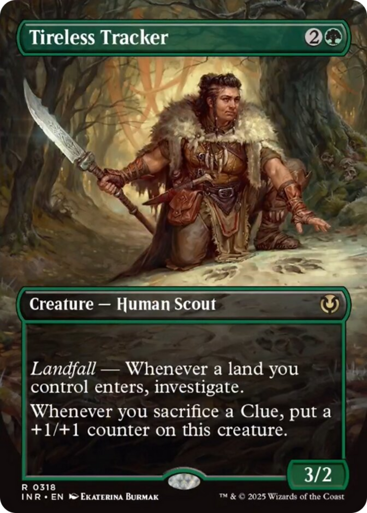 Tireless Tracker (Borderless) [Innistrad Remastered] | Empire Gaming NC