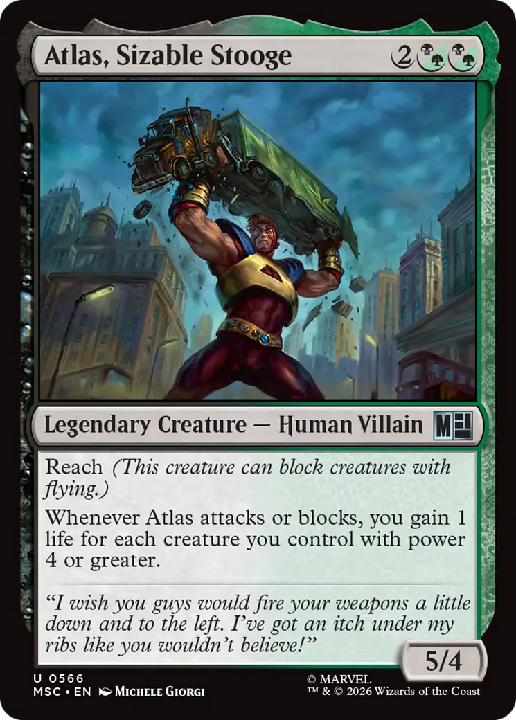 Atlas, Sizable Stooge [Marvel Super Heroes] | Empire Gaming NC