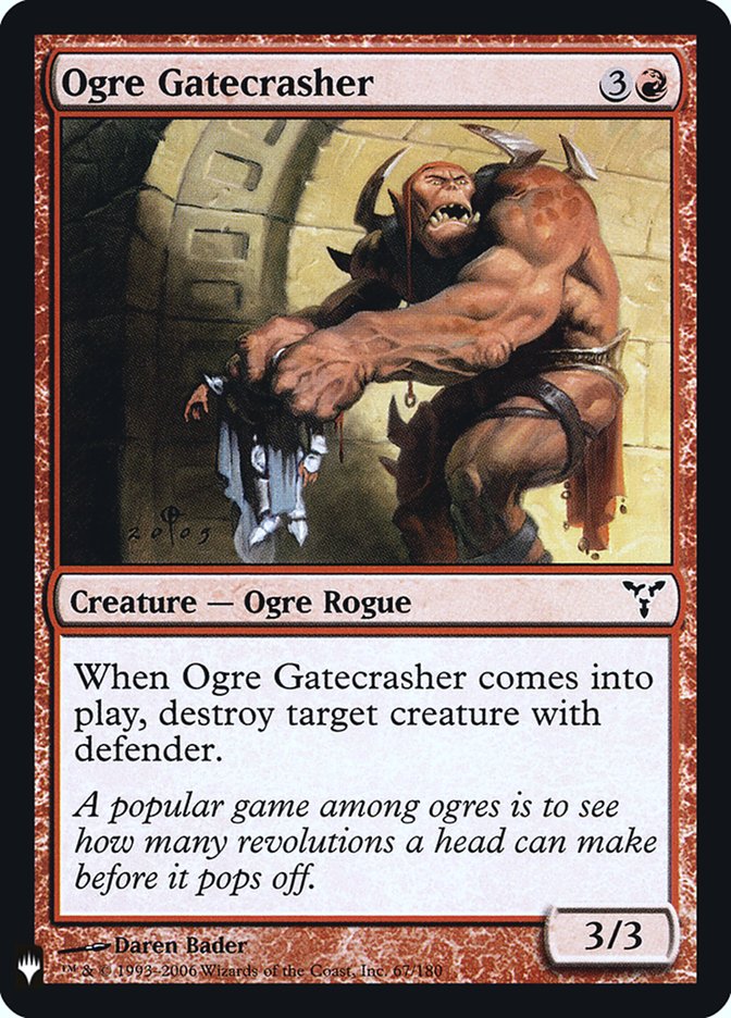 Ogre Gatecrasher [Mystery Booster] | Empire Gaming NC