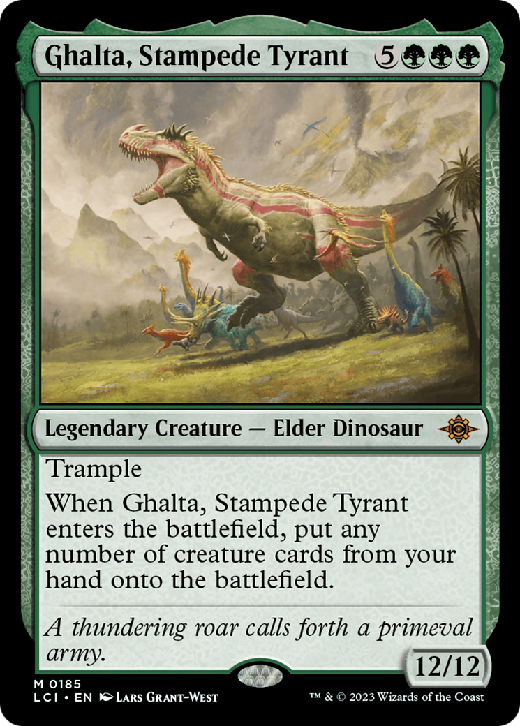 Ghalta, Stampede Tyrant [The Lost Caverns of Ixalan] | Empire Gaming NC